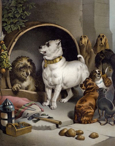 Alessandro e Diogene da Edwin after Landseer